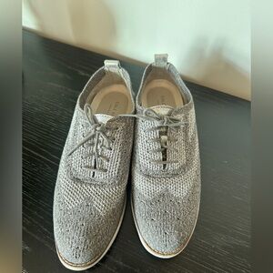 Cole Haan Women's Light Gray Knit Sneakers